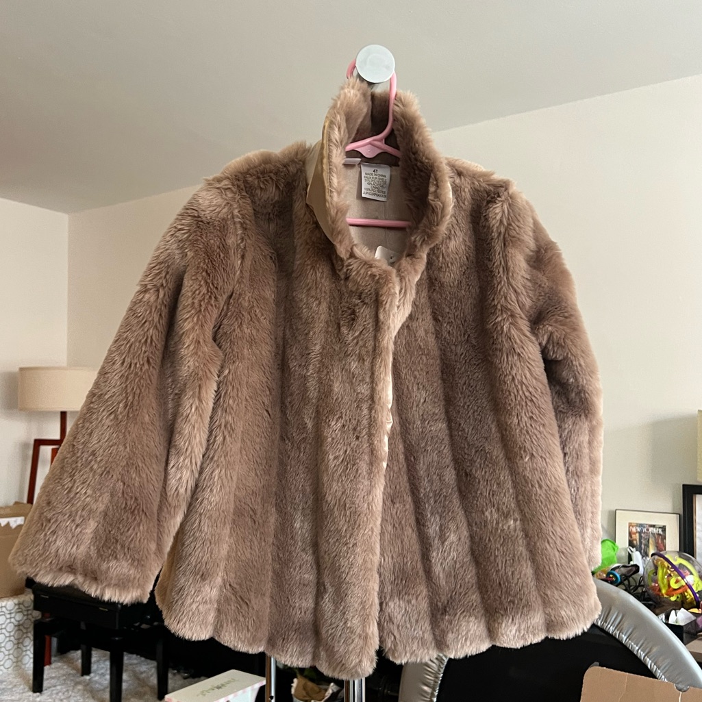 Brand New Kardashian Kids Faux Fur Coat Brand New Kardashian Kids Faux Fur Coat